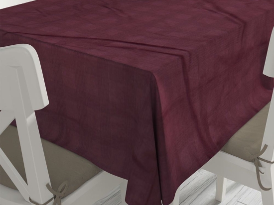 Τραπεζομάντηλο Ανεξίτηλο 33123452001 Bordo DimCol 150X200 100% Βαμβάκι