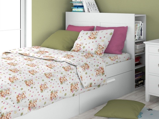Μαξιλαροθήκη Παιδική Lion Cub 530 Beige DimCol 35X45 100% Βαμβάκι