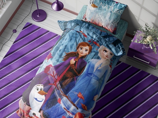 Σεντόνια Παιδικά Disney Frozen II 883 (Σετ 3τμχ) Digital Print Multi DimCol Μονό 160x240cm 100% Βαμβάκι