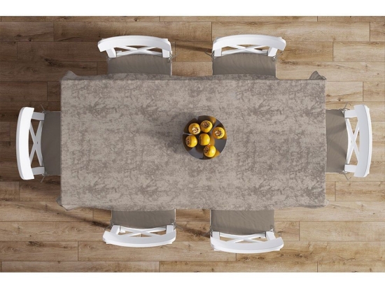 Καρέ Αλέκιαστο Panama Shadow Mocha DimCol 90X90cm 90x90cm Βαμβάκι-Πολυέστερ