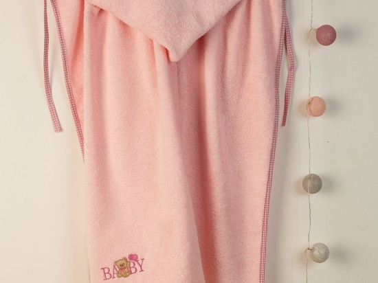 Κάπα Βρεφική Με Κέντημα Baby Bear 162 Pink DimCol