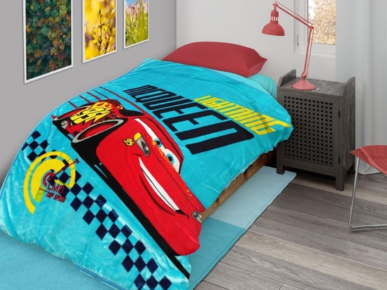 Κουβέρτα Παιδική Disney Home Cars 513 Digital Print Multi DimCol Μονό 160x220cm Πολυέστερ