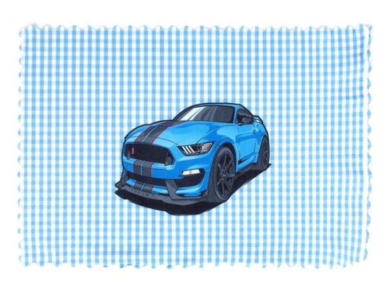 Σουπλά Παιδικό Muscle Car 31 Ciel DimCol 35x50cm Πολυέστερ