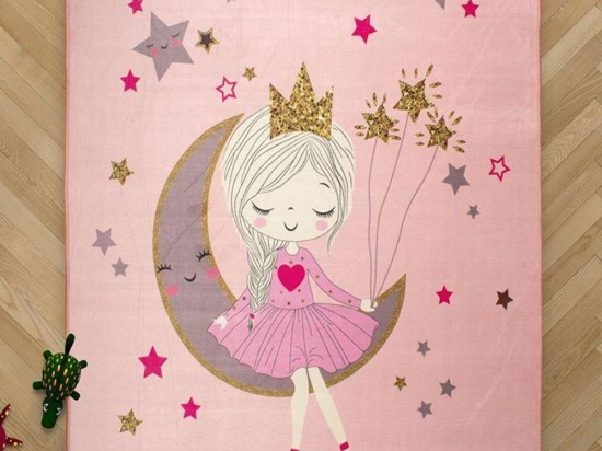 Χαλί Princess 282 Pink DimCol 135X200cm