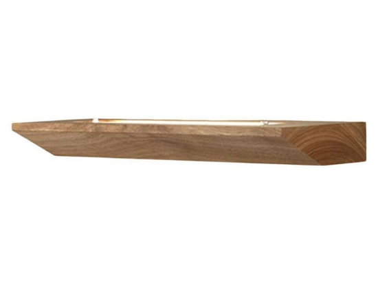 Φωτιστικό Τοίχου - Απλίκα Linus 3663-21-215 14W Led 40cm Oak Fabas Luce Μέταλλο,Ξύλο