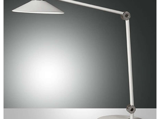 Φωτιστικό Γραφείου Panarea 3675-30-102 10W Led 78x85cm White Fabas Luce