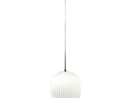 Φωτιστικό Οροφής Domizia 3689-40-101 40W E27 Φ25cm 200cm Black Fabas Luce Μέταλλο,Γυαλί