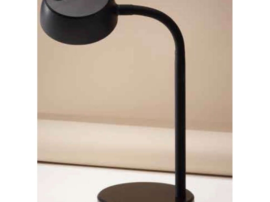 Φωτιστικό Γραφείου 6724 N LC 5,5W Led Φ14cm 46cm Black Perenz