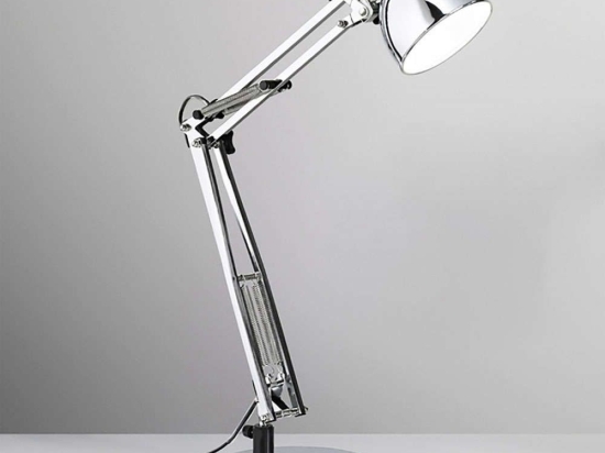 Φωτιστικό Γραφείου 6690 CL LN 5W Led 24x30cm Chrome Perenz