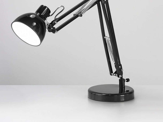 Φωτιστικό Γραφείου 6690 N LN 5W Led 24x30cm Black Perenz