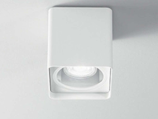 Φωτιστικό Οροφής - Σποτ 6117 B 1XGU10 35W 9,5x9,5x10,5 White Perenz