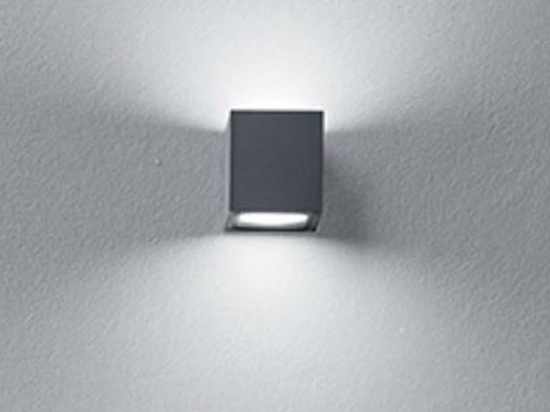 Φωτιστικό Τοίχου - Απλίκα 6826 A 2XGX5,3 11W 10,5x11x11,5cm Graphite Perenz