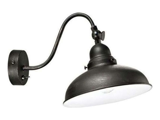 Φωτιστικό Τοίχου - Απλίκα 6040 1XE14 40W Φ21cm 23cm Black Perenz Μέταλλο