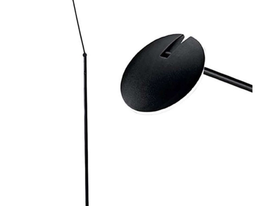 Φωτιστικό Δαπέδου 6824 N LC 9,5W Led 44x174cm Black Perenz Μέταλλο,Ακρυλικό