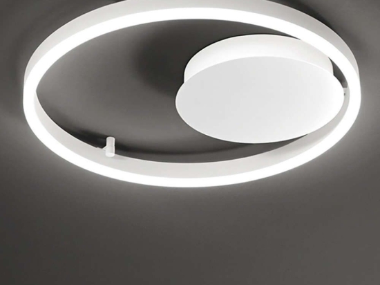 Φωτιστικό Οροφής - Πλαφονιέρα 6700 B LC 54W Led Φ60cm 5cm White Perenz Μέταλλο,Ακρυλικό
