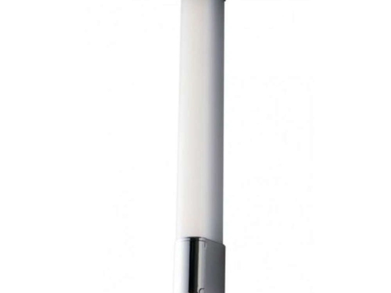 Φωτιστικό Τοίχου - Απλίκα Blaster LED-BLASTER-PLUG Με Πρίζα 8W Led 49,2x5,9x6,6cm White-Chrome Intec PC