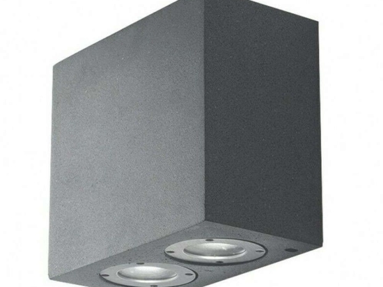 Φωτιστικό Τοίχου - Απλίκα Etna I-ETNA-AP4 4xGU10 20x11x18cm Grey Intec