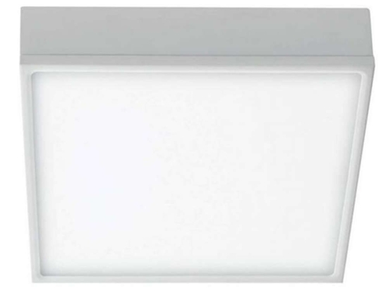 Πάνελ Klio LED-KLIO-Q40C 64,8W Led 5500lm 3000K 40x40x5,2cm White Intec Τετράγωνο Αλουμίνιο