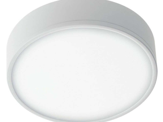 Πάνελ Klio LED-KLIO-R21C 36W Led 3600lm 3000K 21,2x5cm White Intec Στρόγγυλο Αλουμίνιο