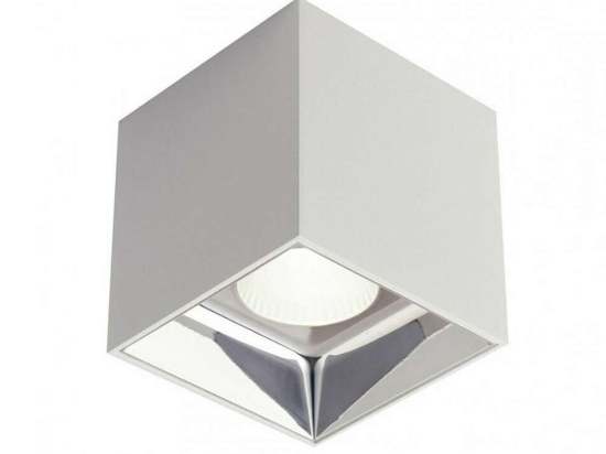 Φωτιστικό Οροφής - Σποτ Mig LED-MIG-Q20C BCO 20W Led 3000K 11,5x11,5x11,6cm White Intec Αλουμίνιο