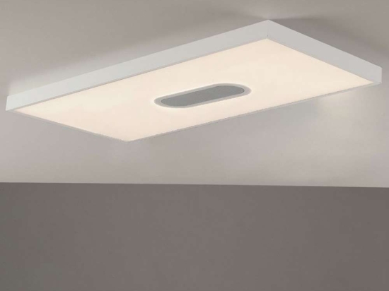 Φωτιστικό Οροφής - Πλαφονιέρα Pannello LED-PANEL-30X60-DJ Bluetooth 23W Led 29,5x59,5x3,8cm White In Aluminum,Acrylic