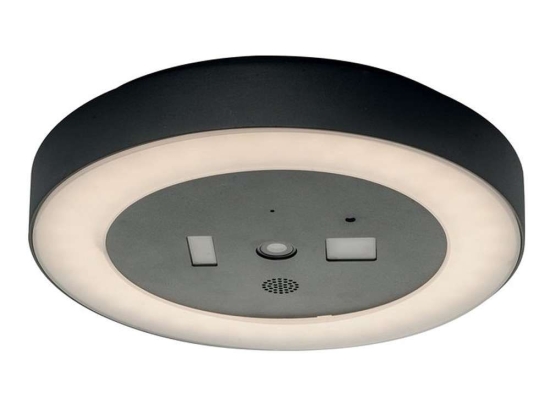 Φωτιστικό Οροφής - Πλαφονιέρα Zoom LED-ZOOM-INT Videocamera Wifi 30W Led 30x5,5cm Anthracite Intec