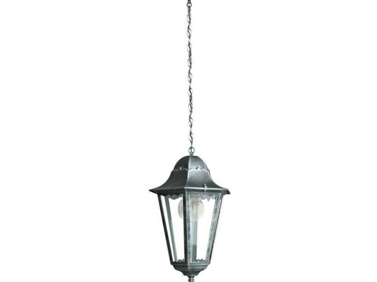 Φωτιστικό Οροφής Firenze LANT-FIRENZE/S1 1xE27 60W 21x21x136cm Black-Silver Intec