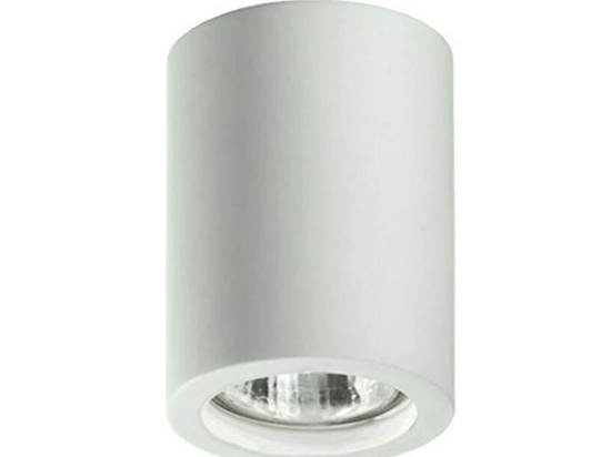 Φωτιστικό Οροφής - Σποτ Space I-SPACE-S-R1 1xGU10 Φ7cm 9cm White Intec Γύψος