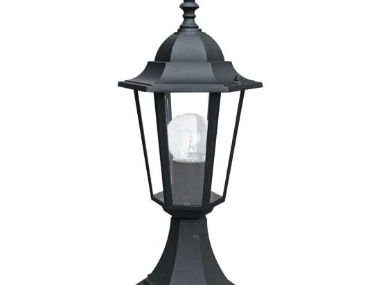 Φωτιστικό Δαπέδου Milano LANT-MILANO/L1 1xE27 60W 17x40,3cm Black Intec