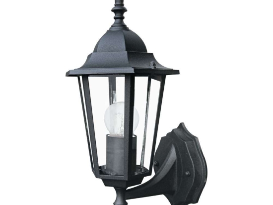 Φωτιστικό Τοίχου - Απλίκα Up Milano LANT-MILANO/AP1A 1xE27 60W 20,8x17x36cm Black Intec