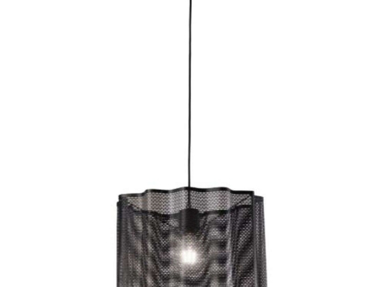 Φωτιστικό Οροφής Glicine 3581-40-101 1xE27 60W Φ40 200cm Black  La Mia Luce