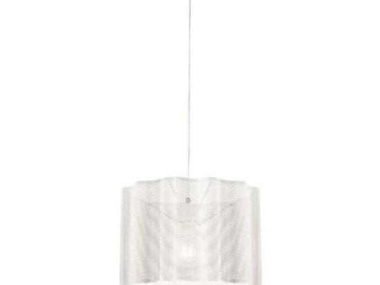 Φωτιστικό Οροφής Glicine 3581-40-102 1xE27 60W Φ40 200cm White La Mia Luce