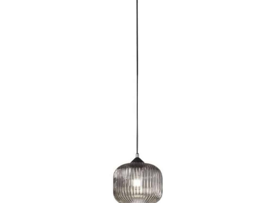 Φωτιστικό Οροφής Dock 3584-40-126 1xE27 40W Φ20 200cm Fume La Mia Luce