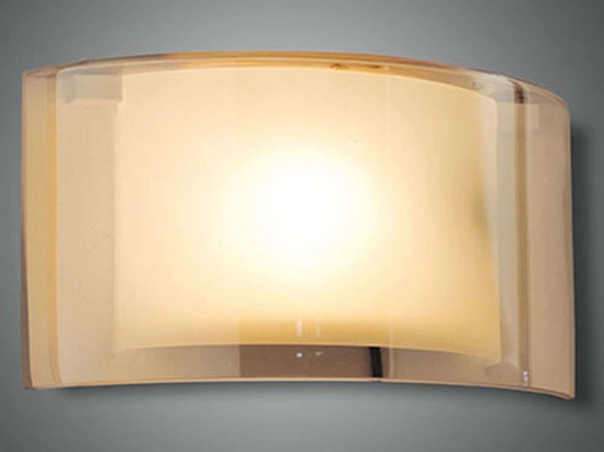 Φωτιστικό Τοίχου - Απλίκα Alide 3708-21-125 34x10x17,5cm 1xE27 40W Amber Fabas Luce