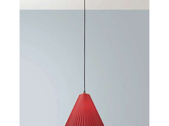 Φωτιστικό Οροφής Cone 3758-40-133 Φ31,5x25cm 1xE27 10W Bordo Fabas Luce