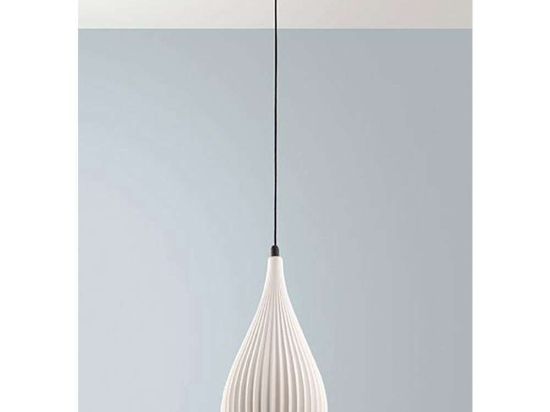 Φωτιστικό Οροφής Lisa 3759-40-102 Φ17,5x32cm 1xE27 10W White Fabas Luce