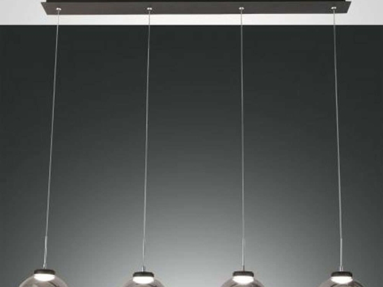 Φωτιστικό Οροφής - Ράγα Smart Arabella 3547-48-126-01 90x4x200cm Dim Led 3020lm 32W Grey Fabas Luce