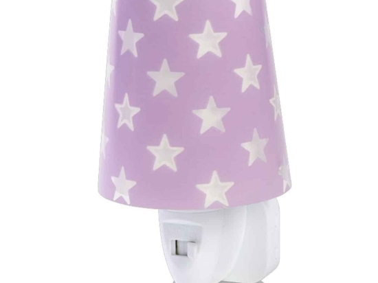 Πρίζα Νυκτός Led Stars 81215 L Lilac Ango Πολυπροπυλένιο