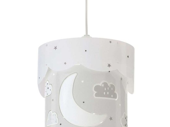 Φωτιστικό Οροφής Παιδικό Moon 61232 E Grey Ango Πολυπροπυλένιο