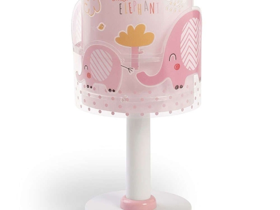 Επιτραπέζιο Φωτιστικό Παιδικό Little Elephant 61331 S Pink Ango Πολυπροπυλένιο