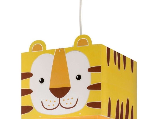 Φωτιστικό Οροφής Παιδικό Little Tiger 64562 Yellow Ango Πολυπροπυλένιο