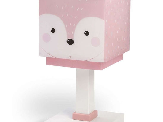 Επιτραπέζιο Φωτιστικό Παιδικό Little Fox 64581 Pink Ango Πολυπροπυλένιο