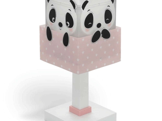 Φωτιστικό Κομοδίνου Panda 63161 S E14 Pink Ango Πολυπροπυλένιο