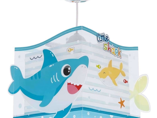 Φωτιστικό Οροφής Little Shark 63472 27x27x24cm 1xE27 Multi Ango