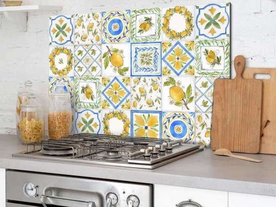 Πάνελ Εστίας Lemon 86205 72x48x0,3cm Multi Ango