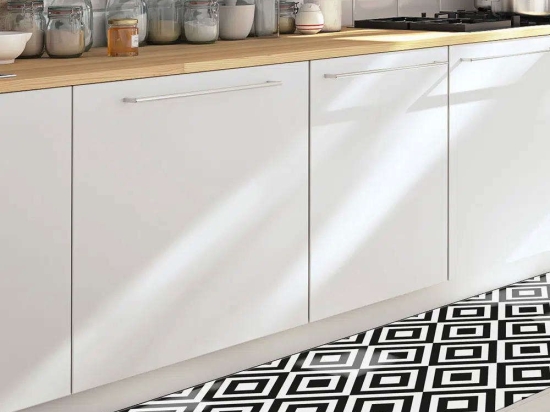 Διάδρομος Βινυλίου Black & White 83073Black-White Ango 50X120 Βινύλιο