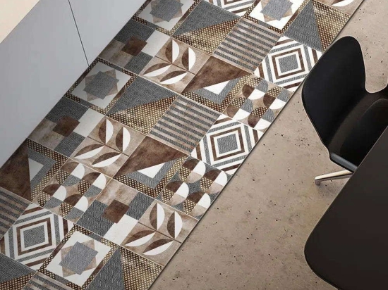 Διάδρομος Βινυλίου Brown Cementine 83614 Multi Ango 50X180 Βινύλιο