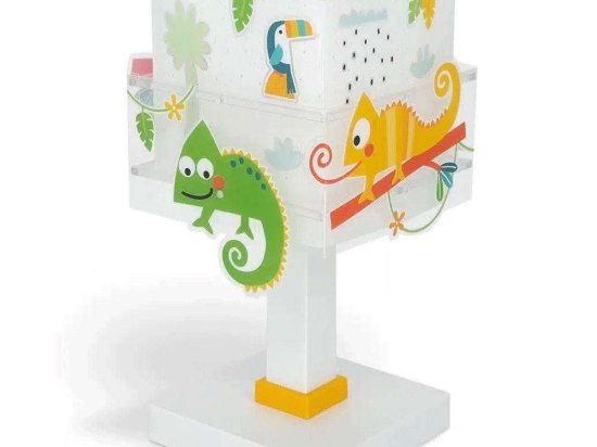 Φωτιστικό Επιτραπέζιο Happy Jungle 63311 13,5x13,5x30cm 1xE14 8W Multi Ango