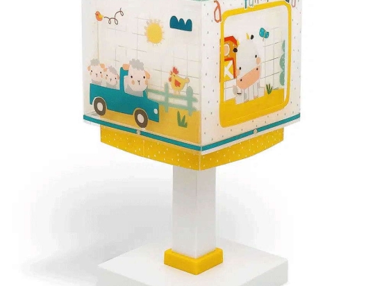Φωτιστικό Επιτραπέζιο My Farm 63401 13,5x13,5x30cm 1xE14 8W Multi Ango