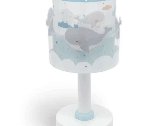 Φωτιστικό Επιτραπέζιο Whale Dreams 61171T 16x16x22cm 1xE14 15W Blue-Multi Ango